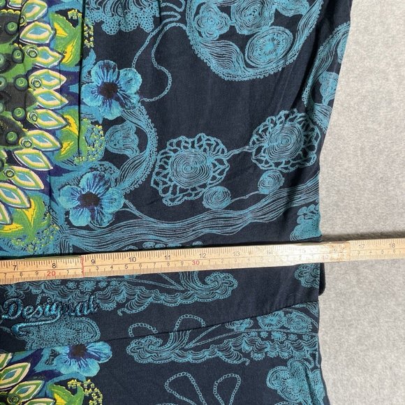 Designual Dress XL Multi Color Mandala Fit Flare Artsy Bohemian La Vida Es Chula - Picture 7 of 16